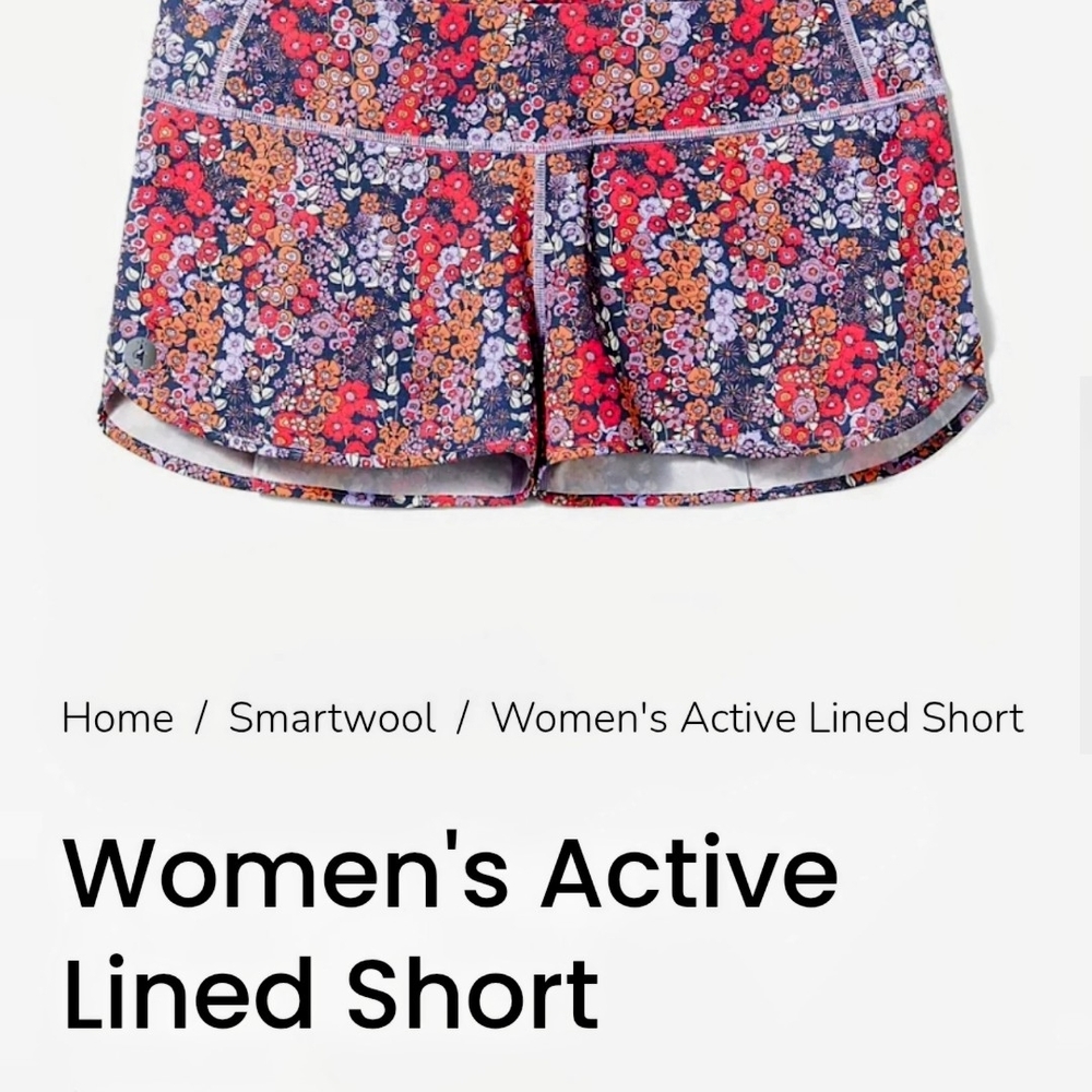 Smartwool Women's Active Lined Short - Multicolor